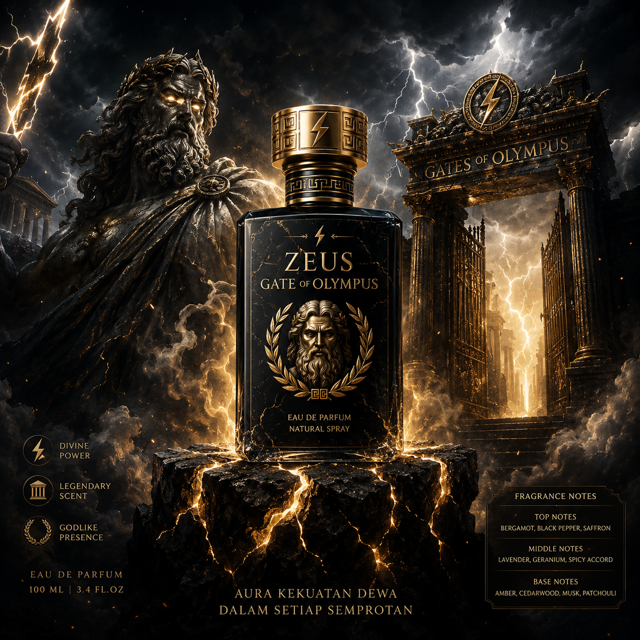 KANGBET Mythology Perfume botol premium
