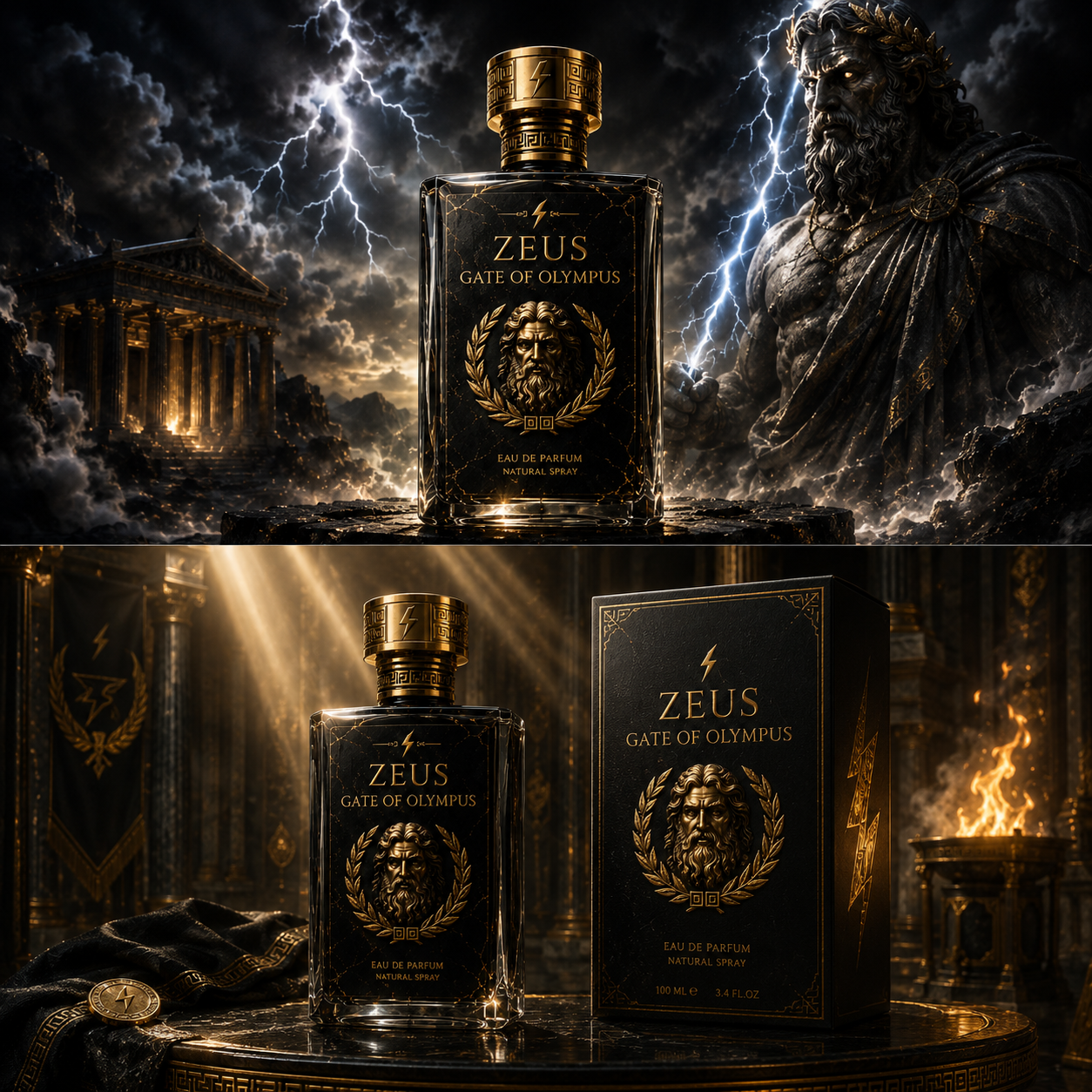 Detail botol parfum KANGBET mythology